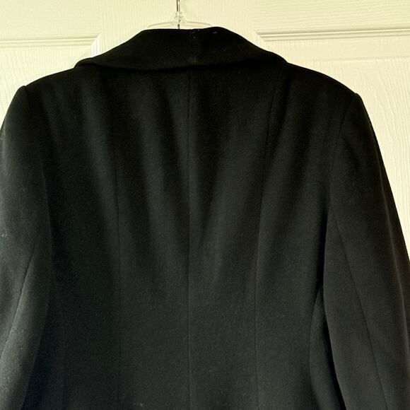 Precis Petite Size 12 Women’s Long Wool Cashmere Blend Coat. Beautiful tailoring - Picture 8 of 12